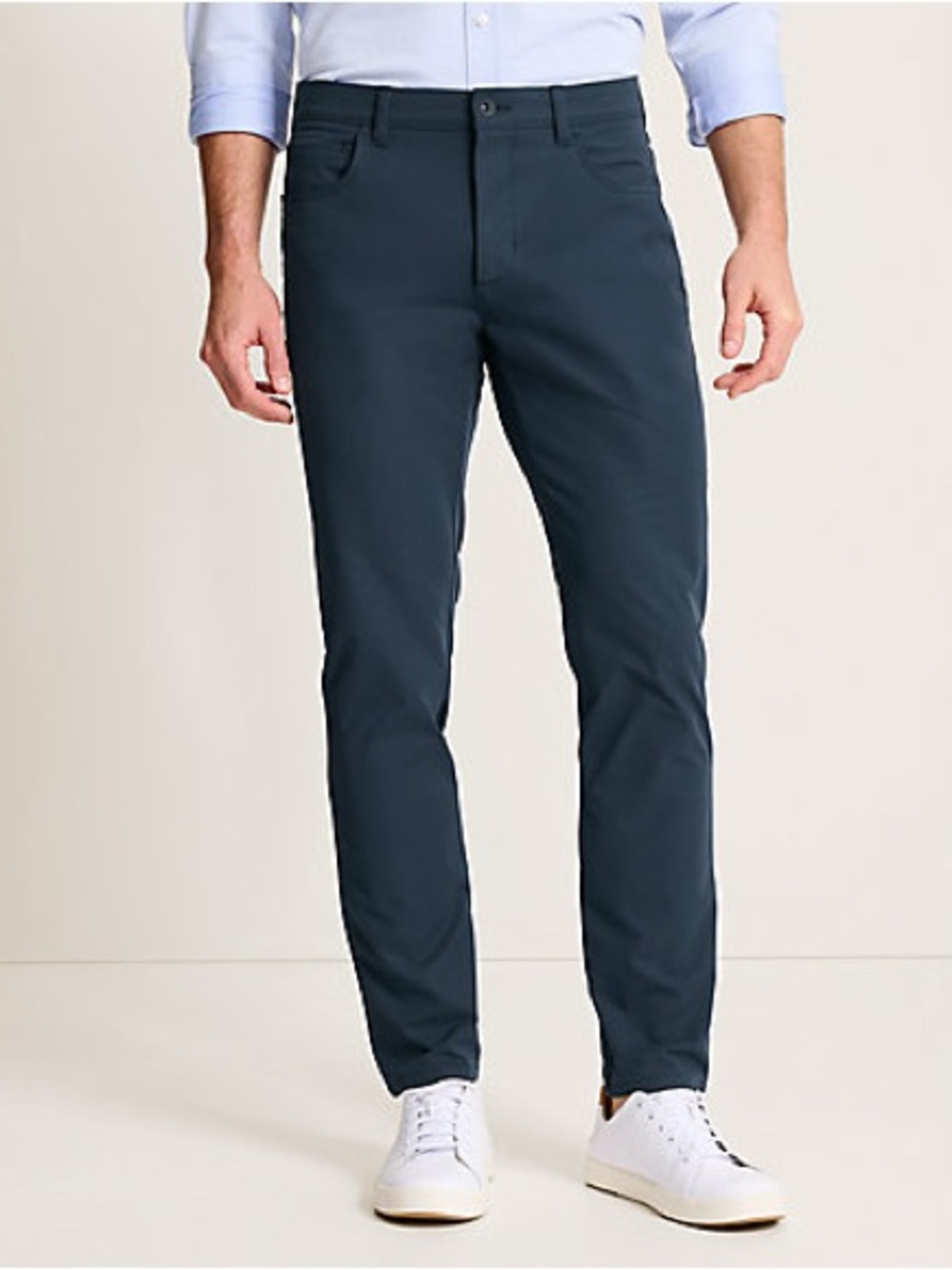 Tommy Bahama | Barbados Pro 5-Pocket IslandZone Pants | Navy | Waist 44”